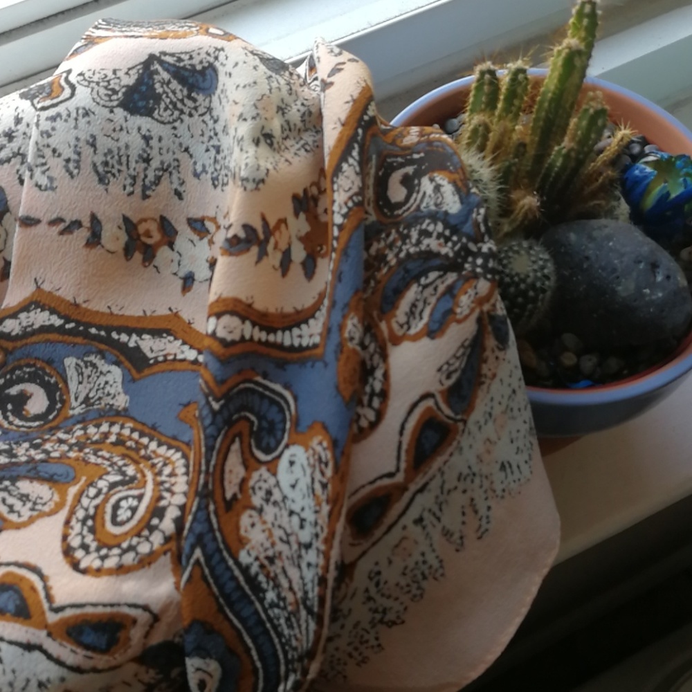 Madewell 100% Silk Scarf